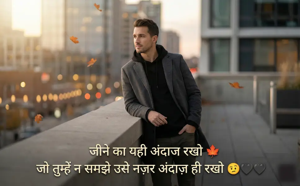 Attitude status in Hindi
