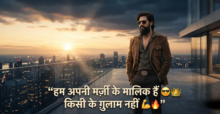 Attitude Shayari in Hindi
